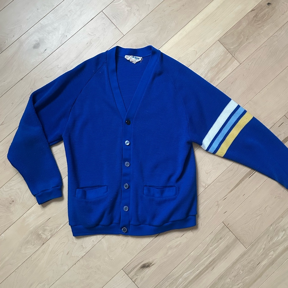 Vintage Blue Cardigan